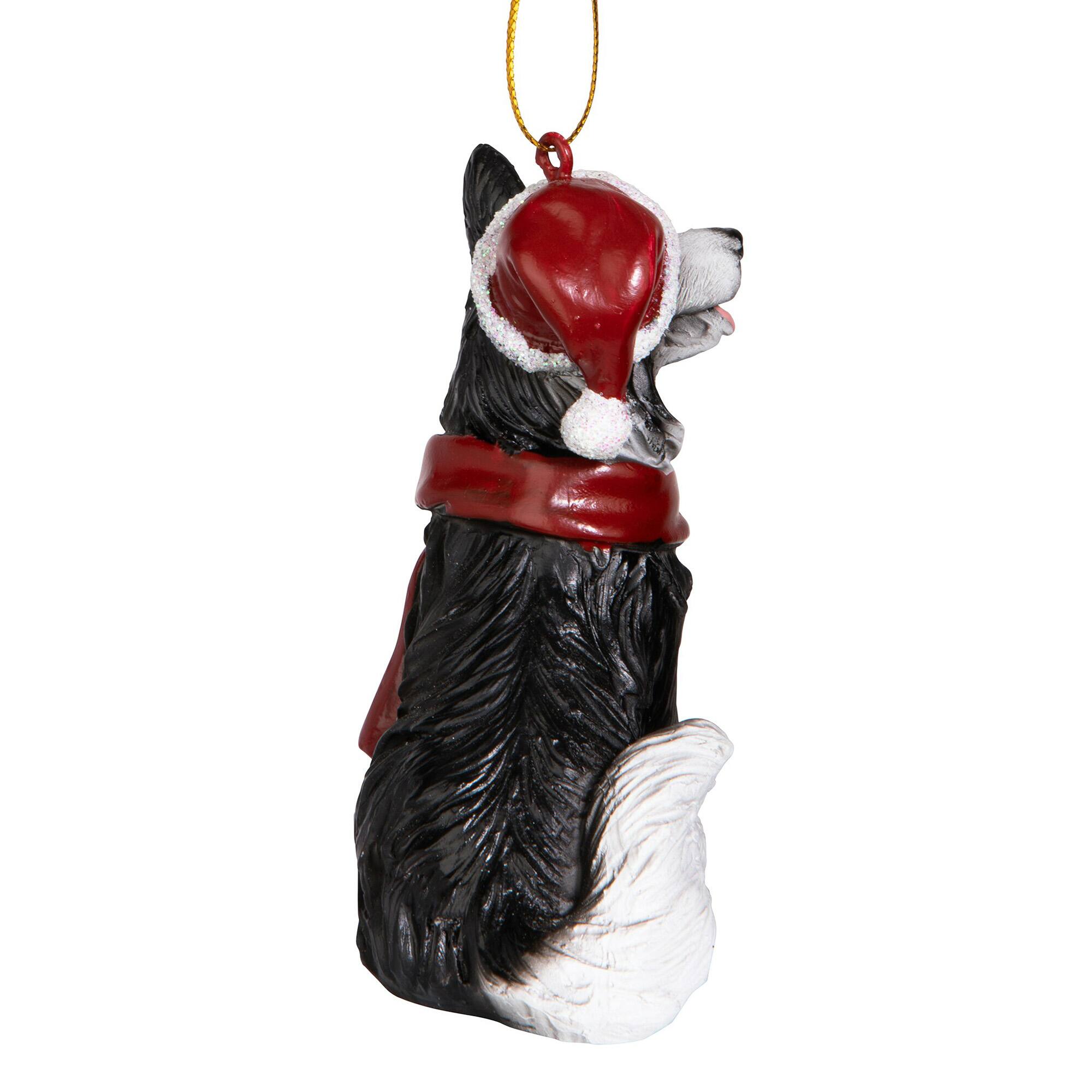 Design Toscano 3.5" Border Collie Ornament Sculpture